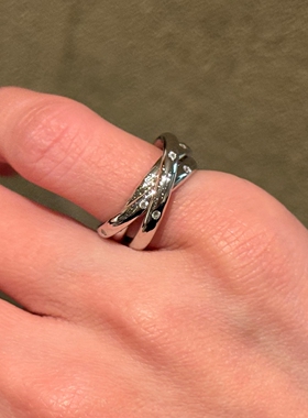 极简多层缠绕戒指女时尚日韩百搭