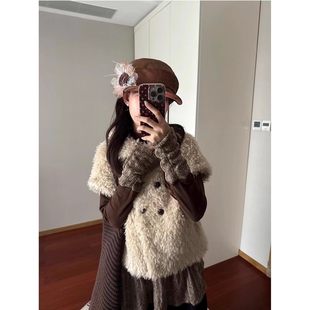 韩系复古小众立体花朵贝雷帽文艺百搭显脸小八角帽子云朵画家帽女