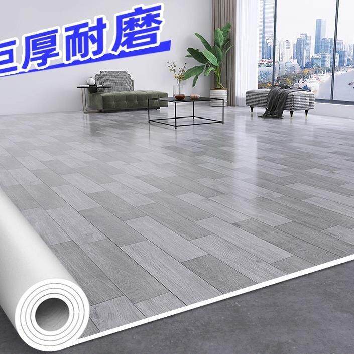 毛坯房家用地毯卧室客厅地板革加厚房间地垫大面积全铺PVC地胶