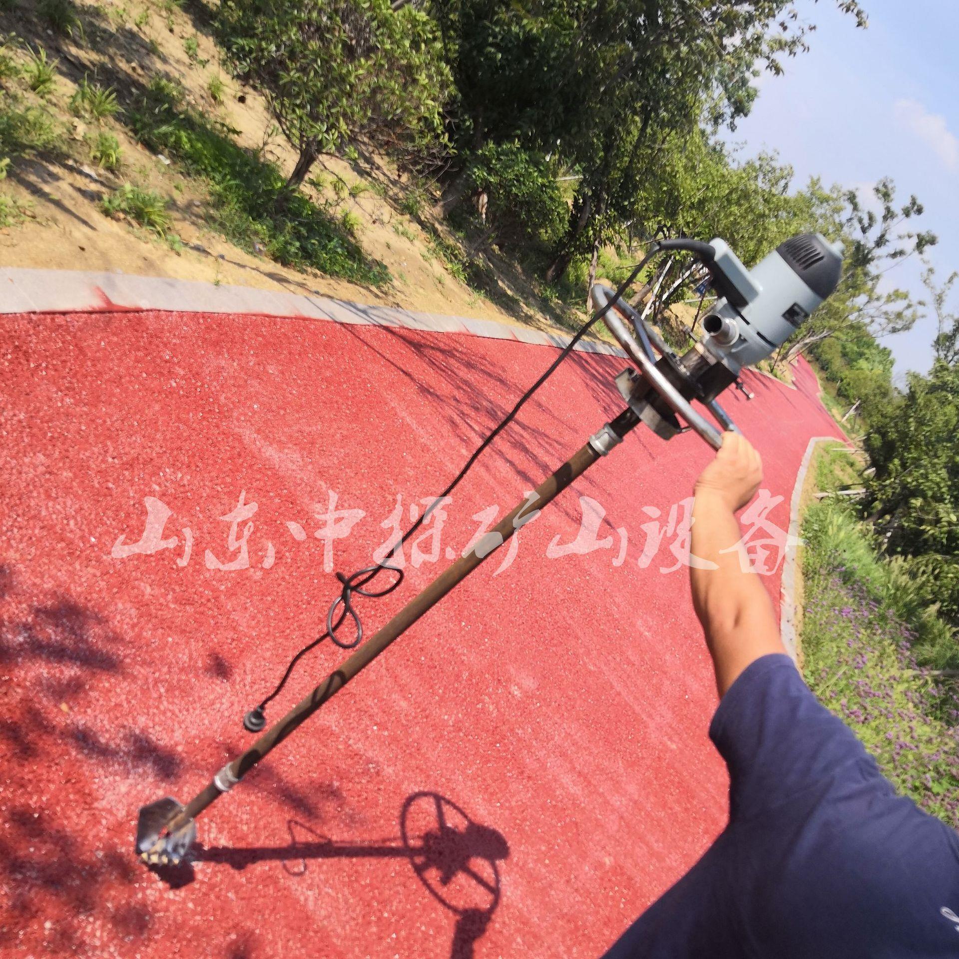 家用电动打井机 小型手持圆盘钻工程钻机
