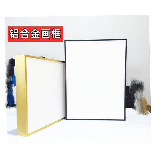 铝合金画框油画裱框外框现代简约相框加厚L型油画框窄边外框