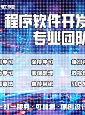 python代编深度机器学习算法接单Java代码代写matlab帮做图像处理