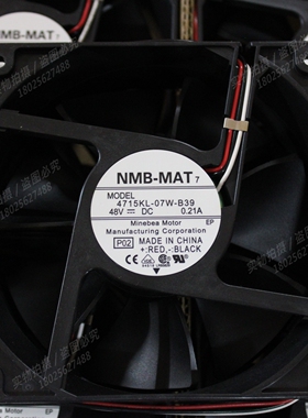 11938KA-48L-ET NMB 4715KL-07W-B39 48V 0.21A 12cm厘米散热风扇
