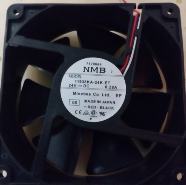 全新原装NMB11938KA-24K-EL 12038 24V 0.28A 散热风扇