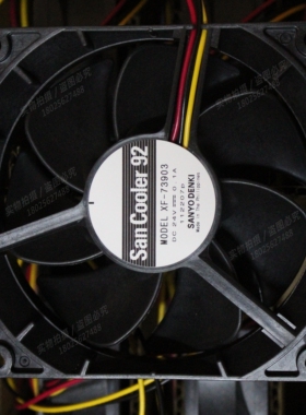 9A0924G401 三洋XF-73903 9025 24V 0.10A 9CM轴流变频器散热风扇