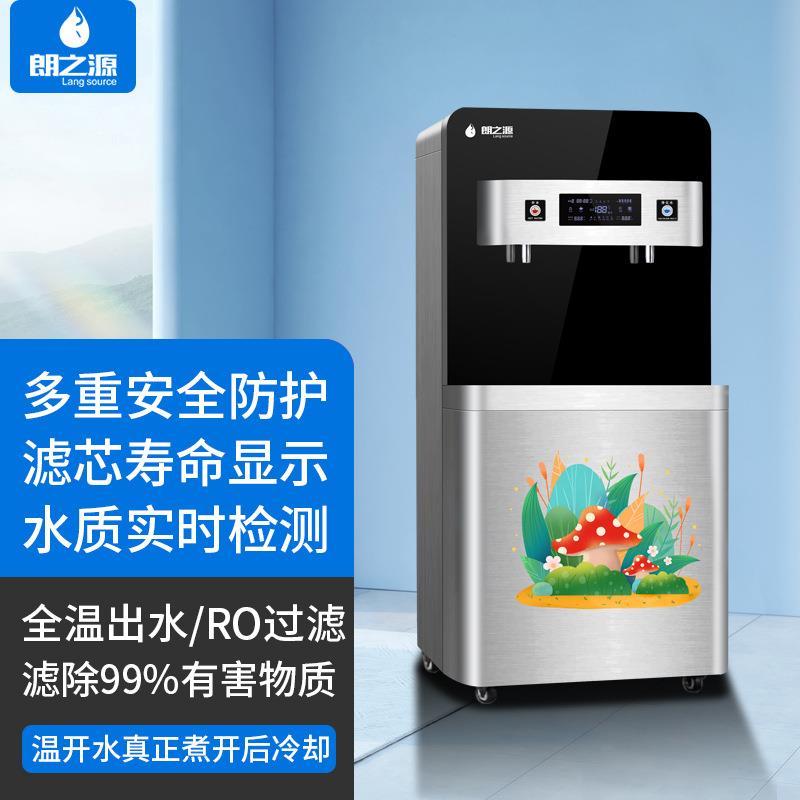 幼儿园饮水机双温防烫开水器不锈钢直饮水机过滤净水加热一体机
