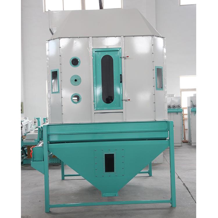 逆流冷却器冷却适用于畜禽颗粒饲料的冷却降温效果显著可长期储