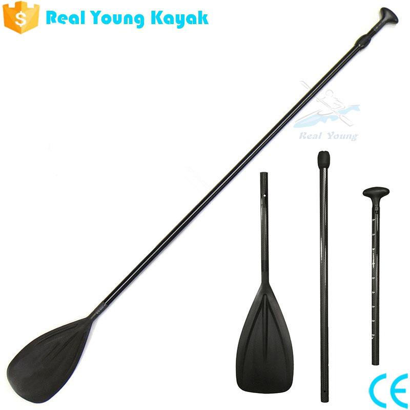 sup船桨皮划艇划水板划桨三节可调节划浆冲浪板舢板