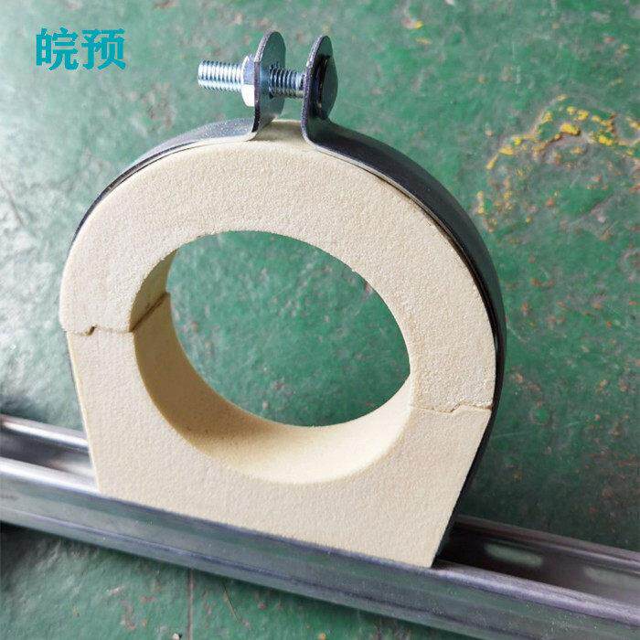 聚氨酯P型卡保温P型管卡速丽保管托木管托P型卡C型钢保温管卡镀锌