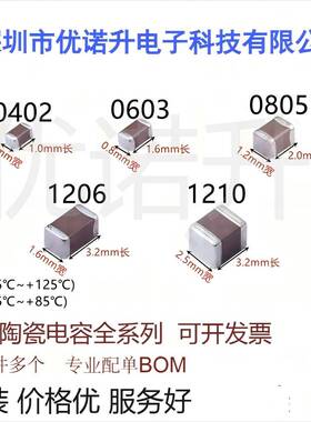 0402贴片电容 100NF150NF220NF470NF680NF1UF2.2UF4.7UF10UF22UF
