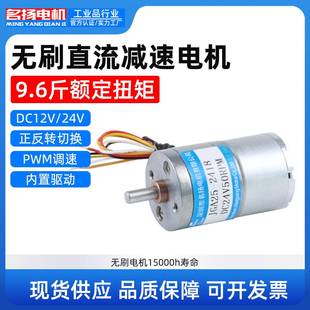微型直流减速名扬电机24v无刷GA25 2418可调低慢速行星齿轮小马达