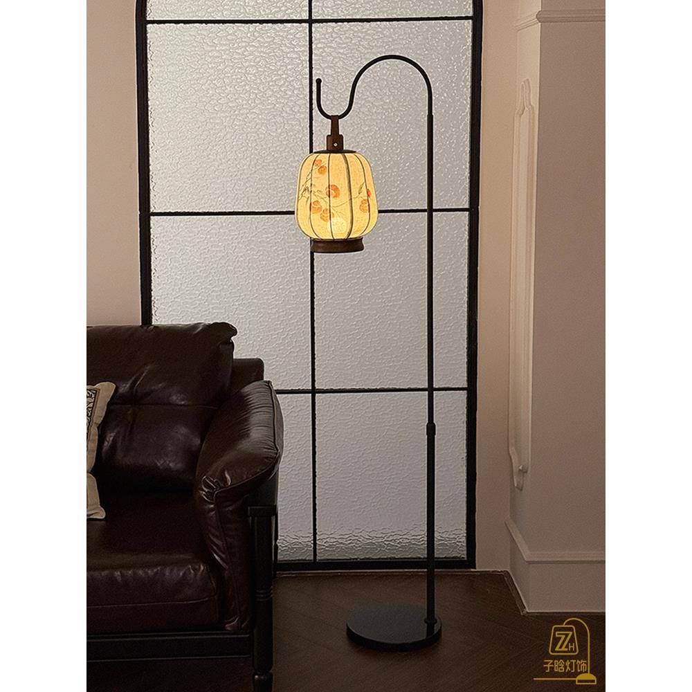 宋代美学落地灯客厅覆古中式国风禅意茶室书房卧室床头装饰氛围灯