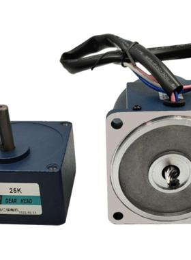 220v减速电机4IK25GN-A流水线马达25W110V定速斜齿交流齿轮减速机