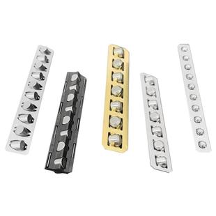 V12滚珠条不锈钢铜尼龙 十字滑道固定架V1