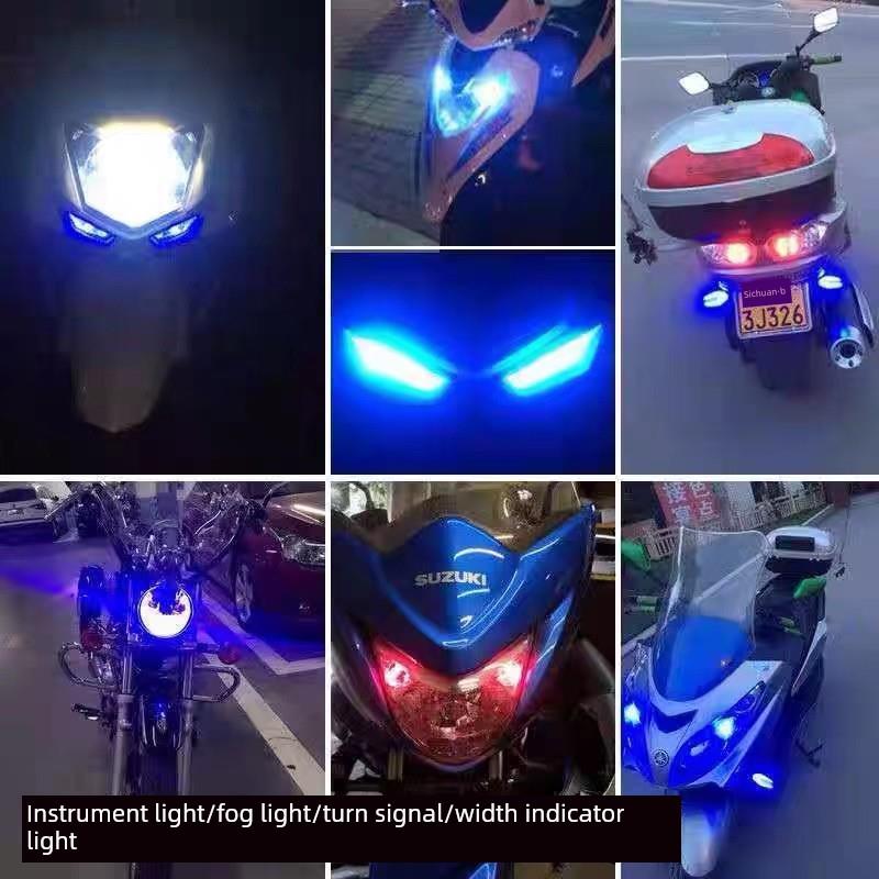 适用于摩托车浩珏虎鲨Vx125无损改装高亮度Led小灯昼行灯宽灯配件