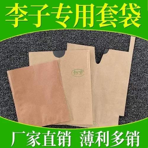 李子套袋专用袋黄金奈李三华李蜂糖李水果果树纸袋包果袋防虫防鸟