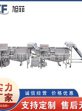 全自动涡流清洗机 土豆丝芹菜段旋流洗菜机 中央厨房净菜清洗设备