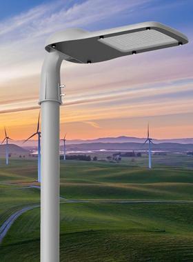 跨境鸭舌路灯100W150W可调角度压铸铝工程高光效led街道照明路灯