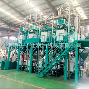 予北商用新款全自动小麦面粉机磨粉机成套磨面机厂家设备磨粉机器