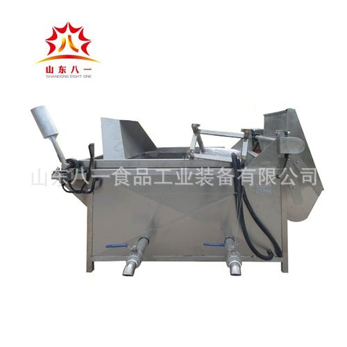 供应 全自动丸子油炸机 电加热 油炸设备 花生米油炸锅