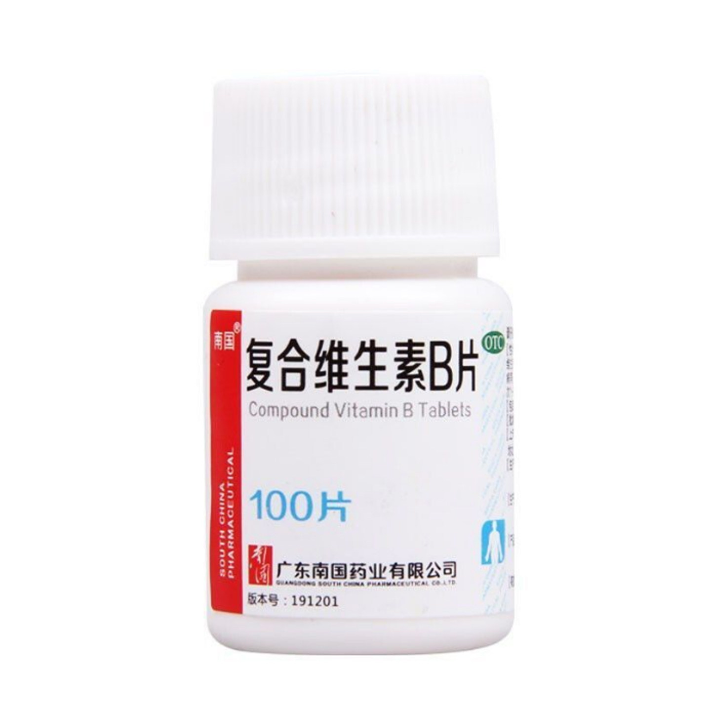 [南国]复合维生素B片100片/瓶/盒营养不良厌食糙皮病补充维生素图片