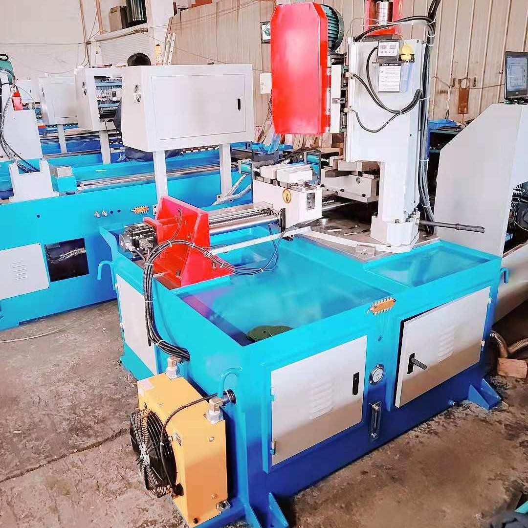 全自动切管机 MC-425CNC-2A全自动角度左右夹切管机 不锈钢角铁
