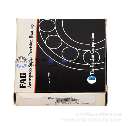 F.A.G B7006-E-T-P4S-UL角接触球轴承B7006-E-T-P4S-UL