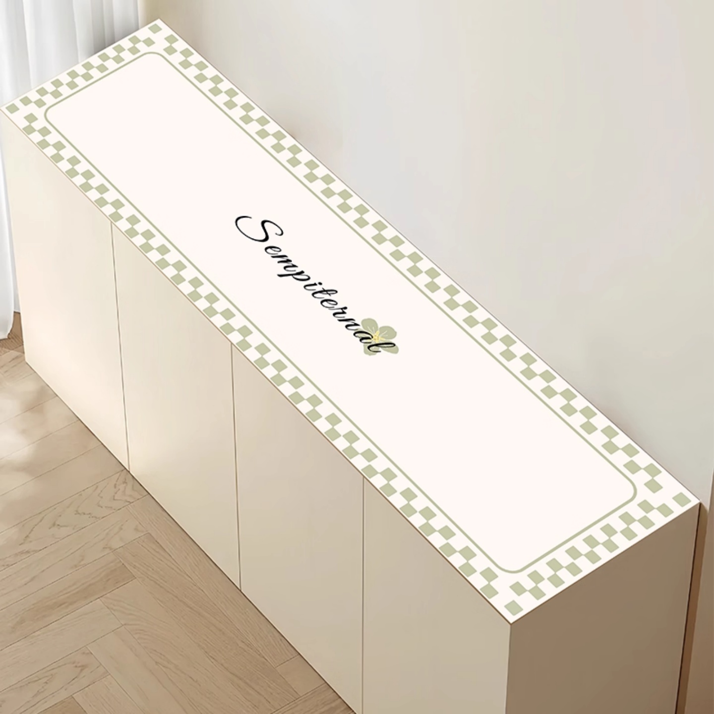 电视柜防水防尘长条桌布