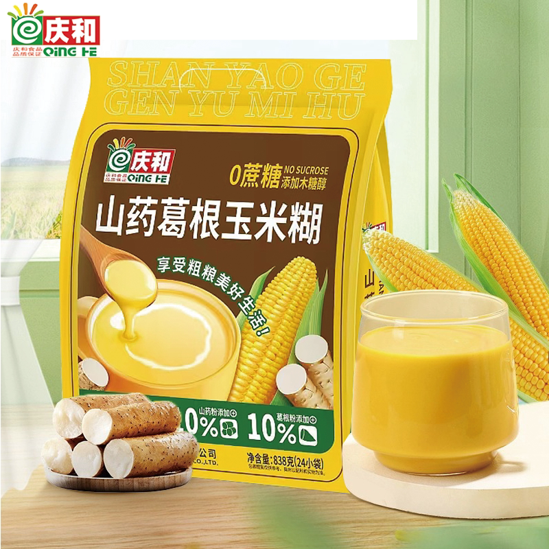 庆和山药葛根玉米糊无蔗糖