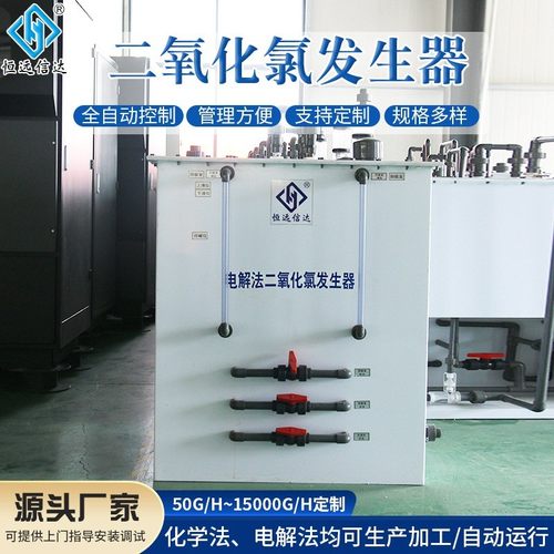 小型全自动二氧化氯发生器电解法消毒液设备消毒器生产厂家50g/h