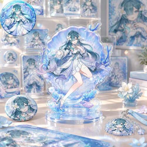 沃雅妮莎周边自制亚克力立牌吧唧