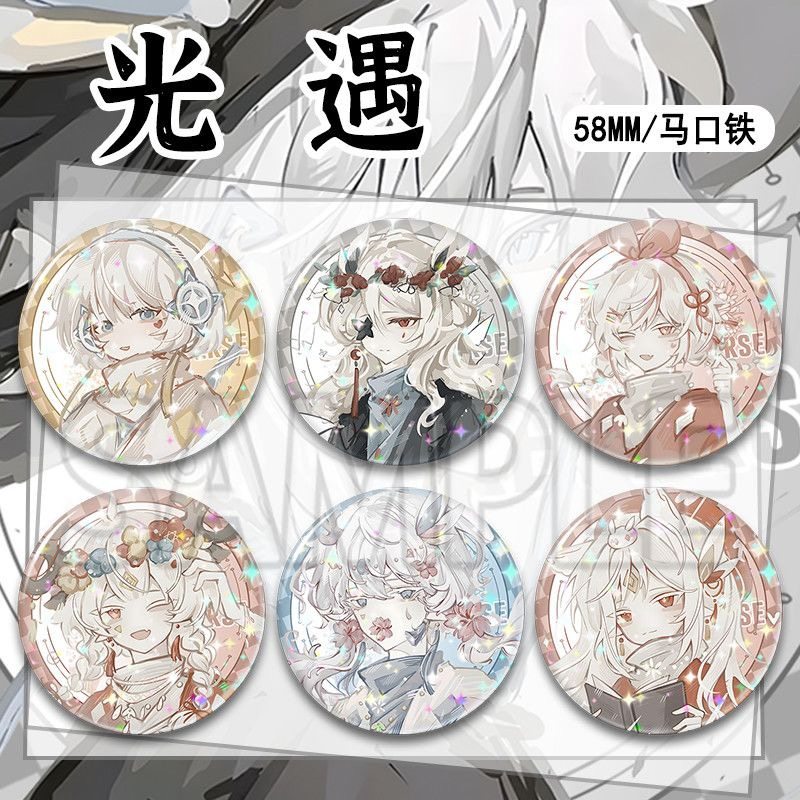 光遇学生头樱花环可爱亮膜吧唧徽章同人谷子摆件胸针收藏生日礼物,模玩/动漫/周边/娃圈三坑/桌游,动漫挂件/文具,淘宝优惠券,粉丝福利购,淘宝优惠卷