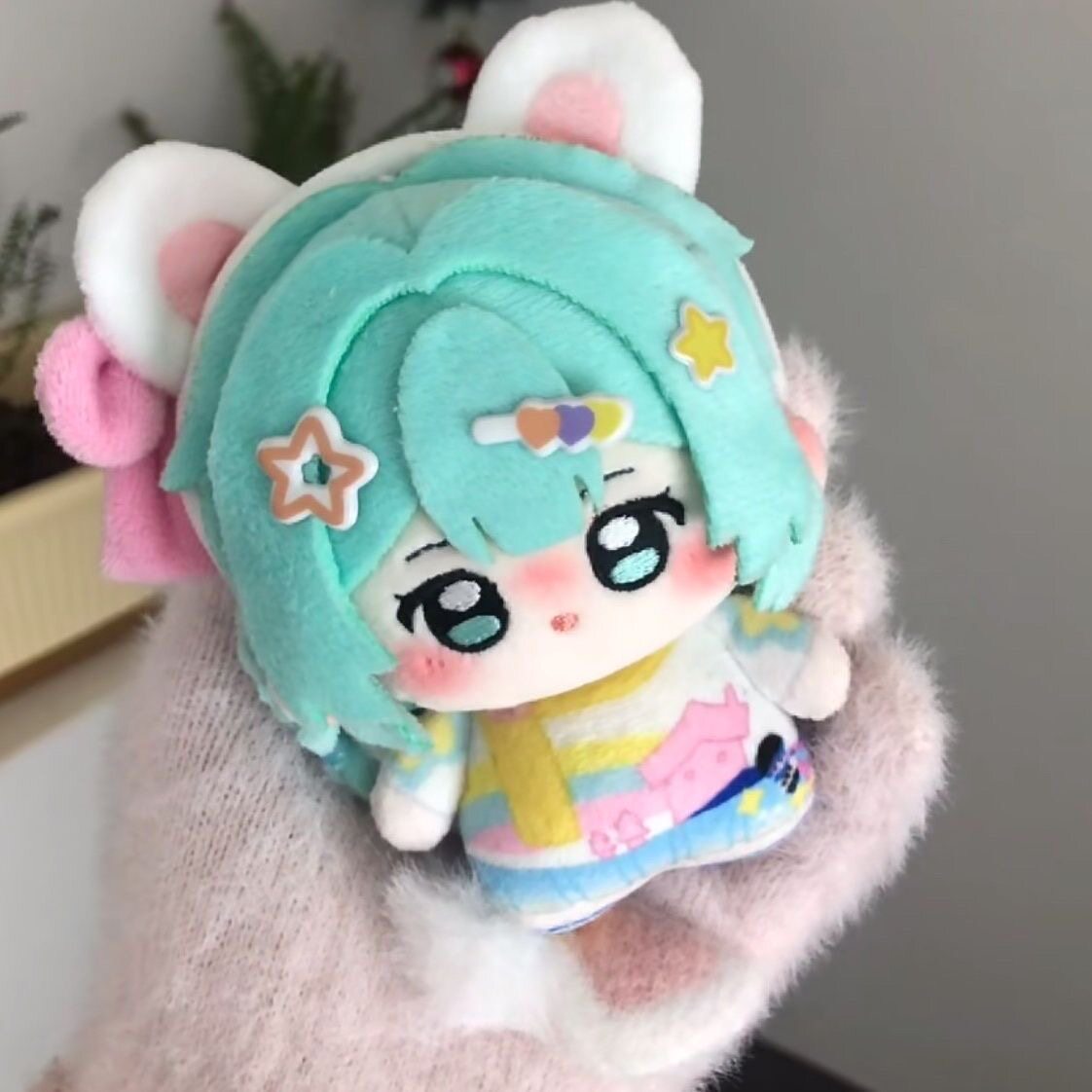 王者荣耀小乔周瑜线条小狗娃娃