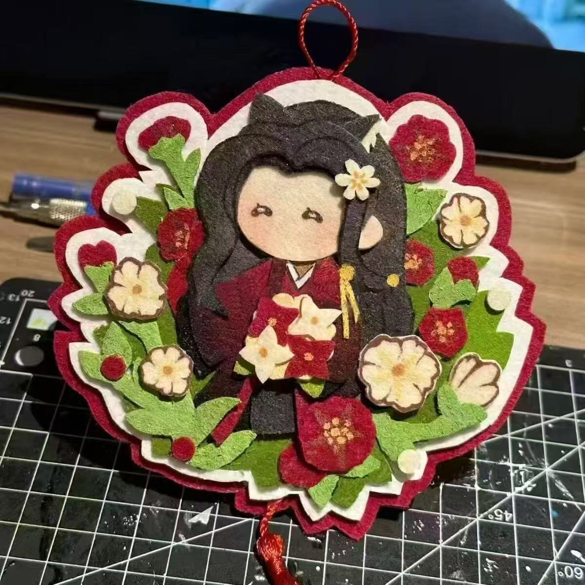 代号鸢周边不织布小挂件钥匙扣