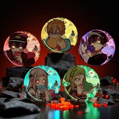 地缚少年花子君周边自制精美花子君八寻宁宁反光吧唧粉丝收藏必入