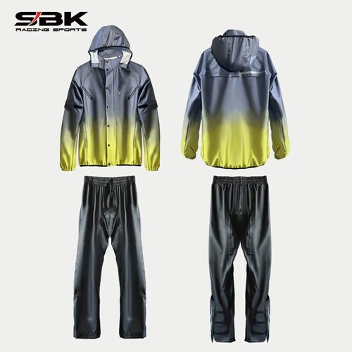 SBK摩托车专用雨衣分体式防雨套装防水防暴雨男女机车摩旅男通用