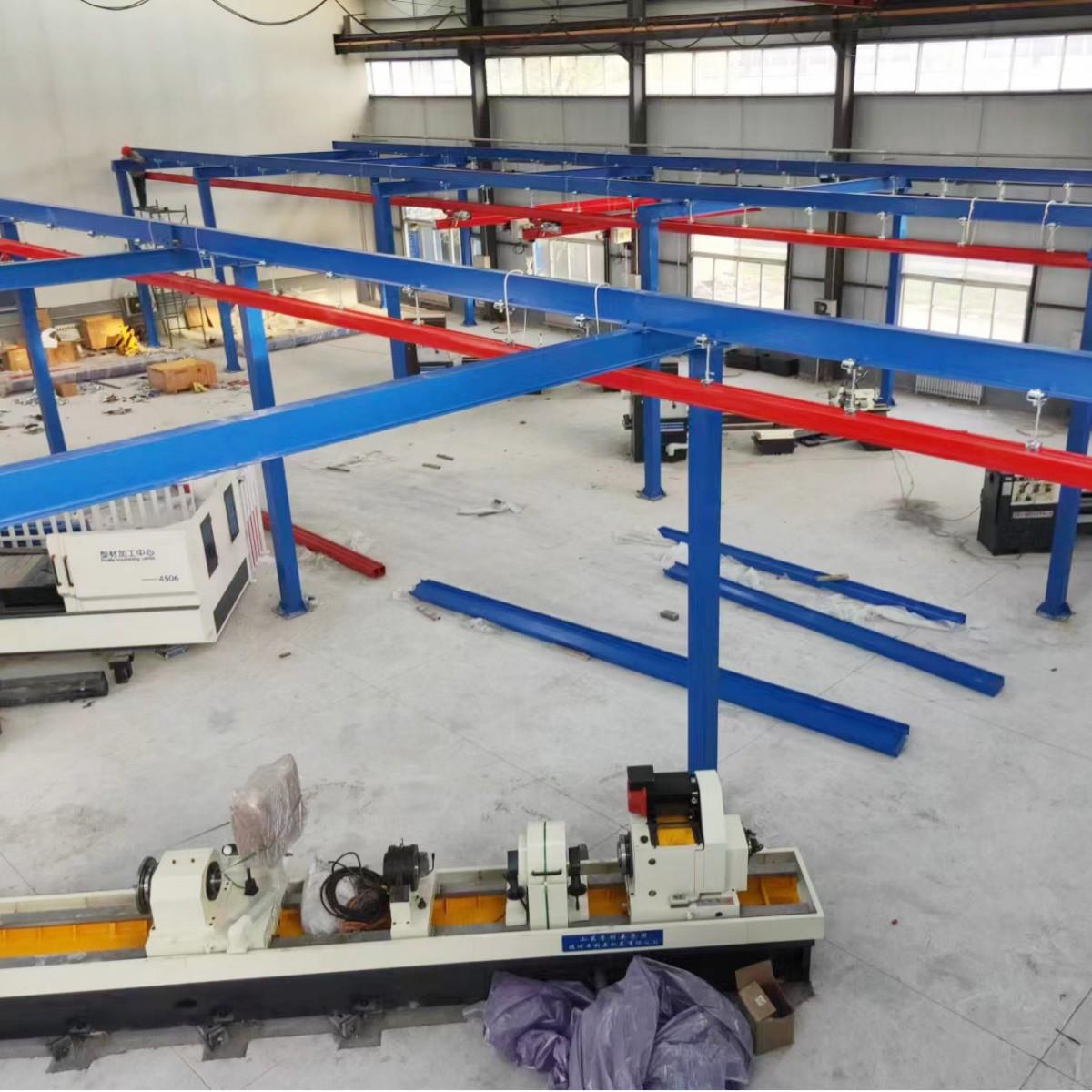 kbk柔性起重机2吨车间组合式柔性吊钢制轨KBK柔性起重机