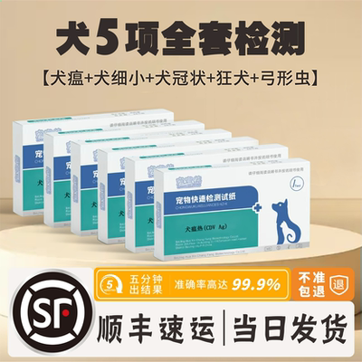 狗狗传染病毒居家检测试纸组合装