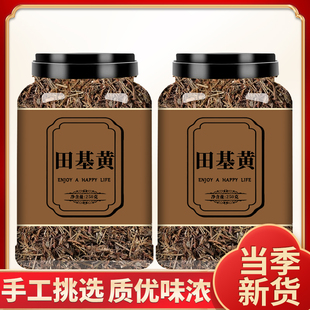 野生田基黄中药材野生正品官方旗舰店新货干地耳草黄花草雀舌草田