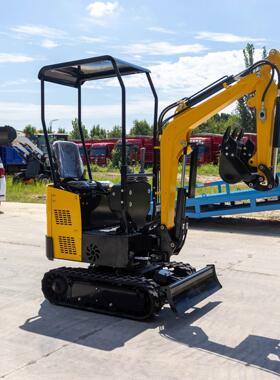 工厂直发HT10小型履带挖掘机工程农用家用挖坑挖沟机多用小挖机