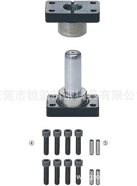 MYZ滑动型独立导柱组件-自润滑型-MYZP独立导柱