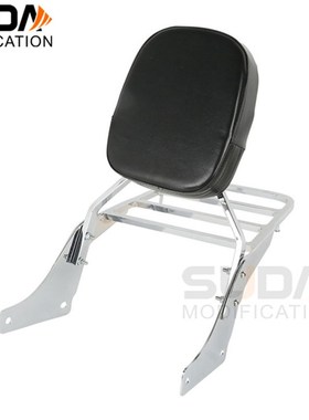 适用本T Shadow VT1100 沙都1100 改装后靠背带货架 后尾架