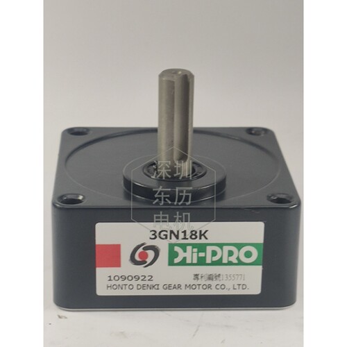 3GN18K HI-PRO HONTO DENKI GEAR MOTOR台湾本都电机专用减速机