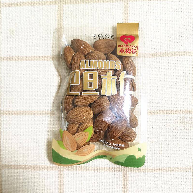 小棉袄巴旦木仁杏仁坚果炒货零食店商超同款独立小包办公室零食
