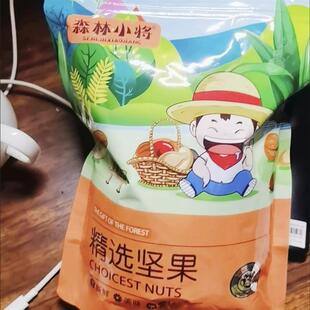 新货森林小将美人甲正宗颗粒南瓜子炒货长粒椒盐坚果带壳南瓜