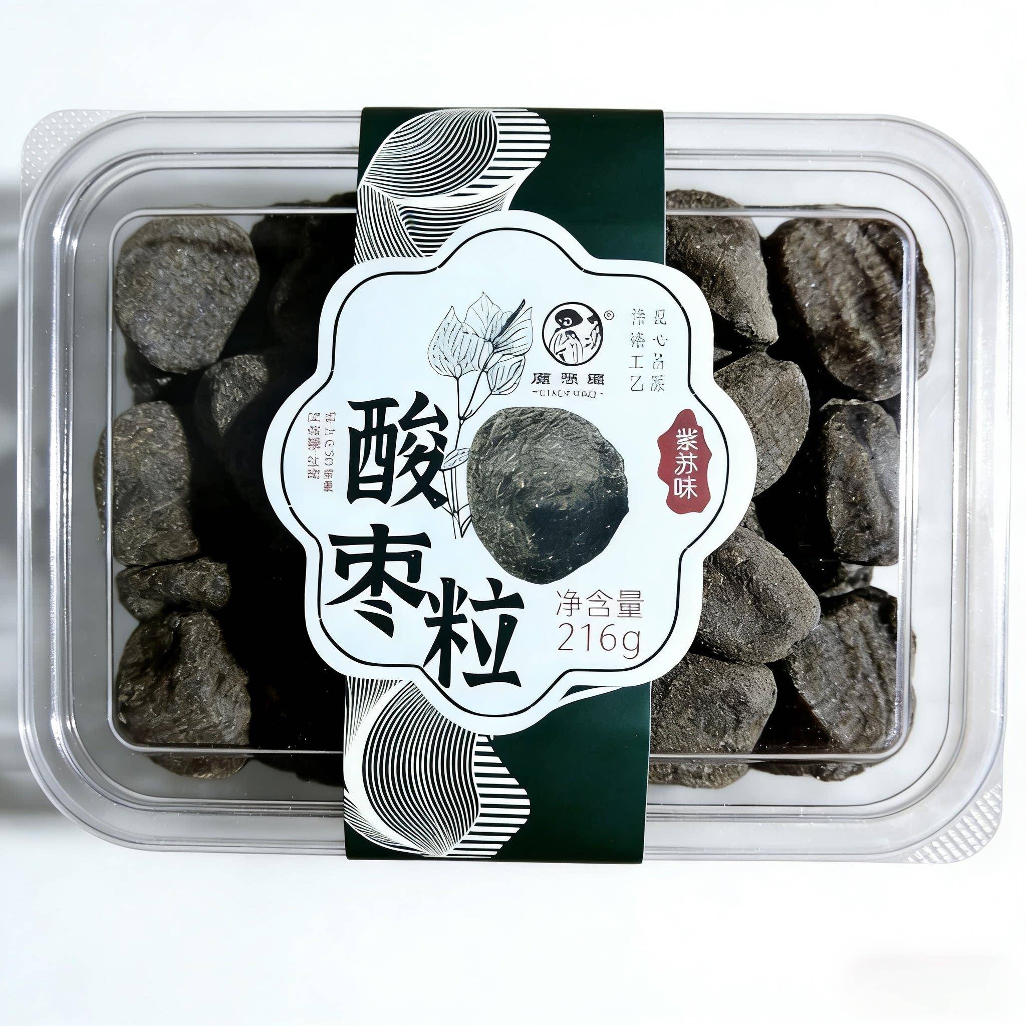 原味紫苏酱江西新余特产南酸枣粒有核酱果粒紫苏原味办公室酸甜开