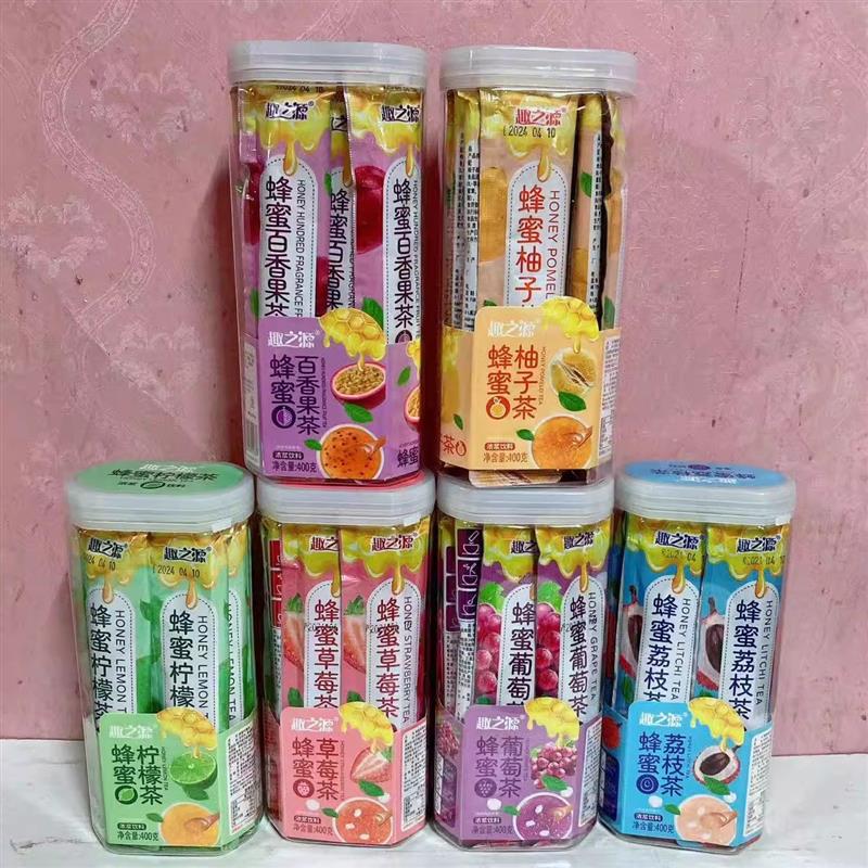 新货趣之源蜂蜜柚子茶柠檬