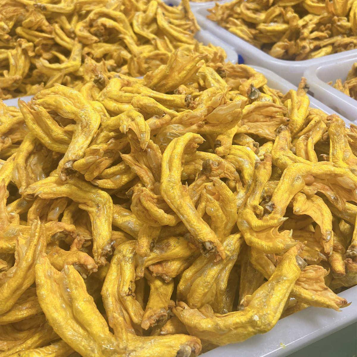 柳州半成品螺蛳粉油炸虎皮鸭脚柳州正宗螺蛳粉鸭脚煲桂林米粉带皮