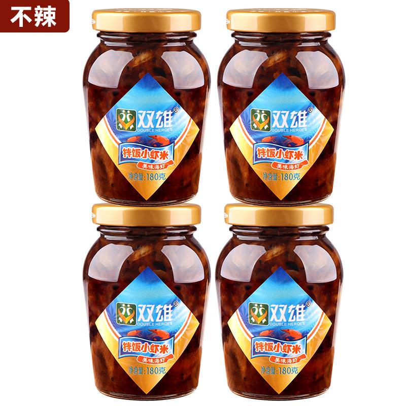 拌饭虾米酱双雄拌海鲜香辣虾酱饭酱小虾米开味下饭菜拌面酱海米虾