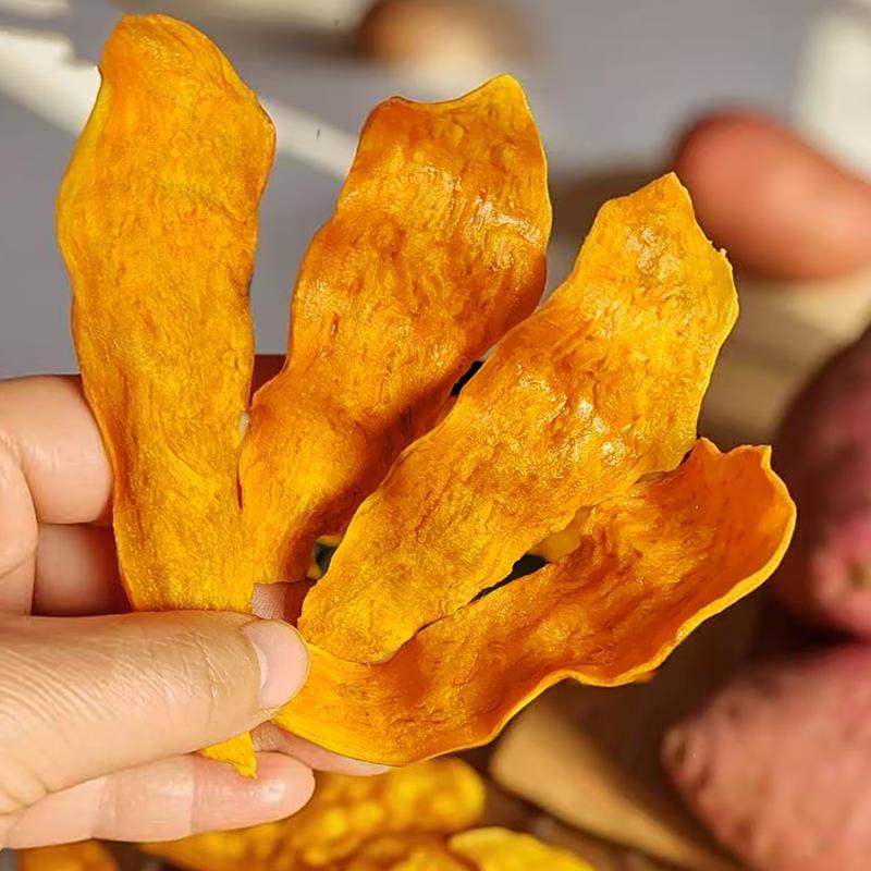 薯条零食是比薯片好吃奥~蜂蜜红薯脆片番薯条芝士地瓜片网红休闲